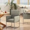Manhattan Comfort Element Dining Armchair in Steel DC029-ST - alternate 7